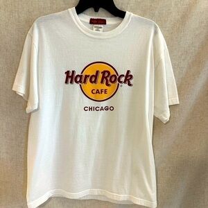 Vintage Hard Rock Cafe Chicago Unisex Tee Large